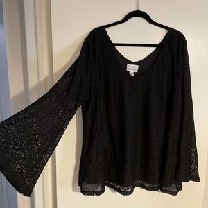 NWOT! Plus Size Lacey Bohemian Top